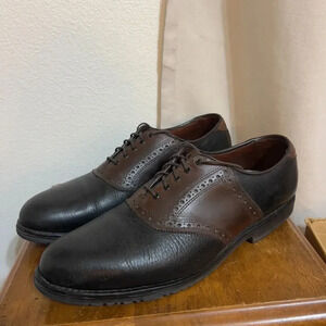 Allen Edmonds Mens Links Straits Saddle Loafer Oxford Golf Shoe Size 11.5 B 8711